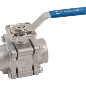 BSP ST/ST 3PCE Firesafe Atex FBBV D/MOUNT LEVER OP