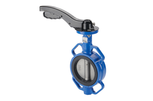 WAFER BFLY VALVE CI/SS/NBR LEVER OP