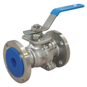 ASA150 FLANGED ST/ST 2PCE FBBV LOCKING LEVER OP
