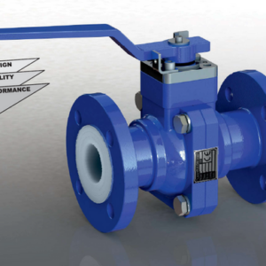 Plastrulon Model FB21TTT PFA Lined Full Bore Ball Valve