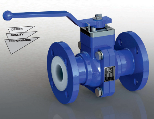 Plastrulon Model FB21TTT PFA Lined Full Bore Ball Valve
