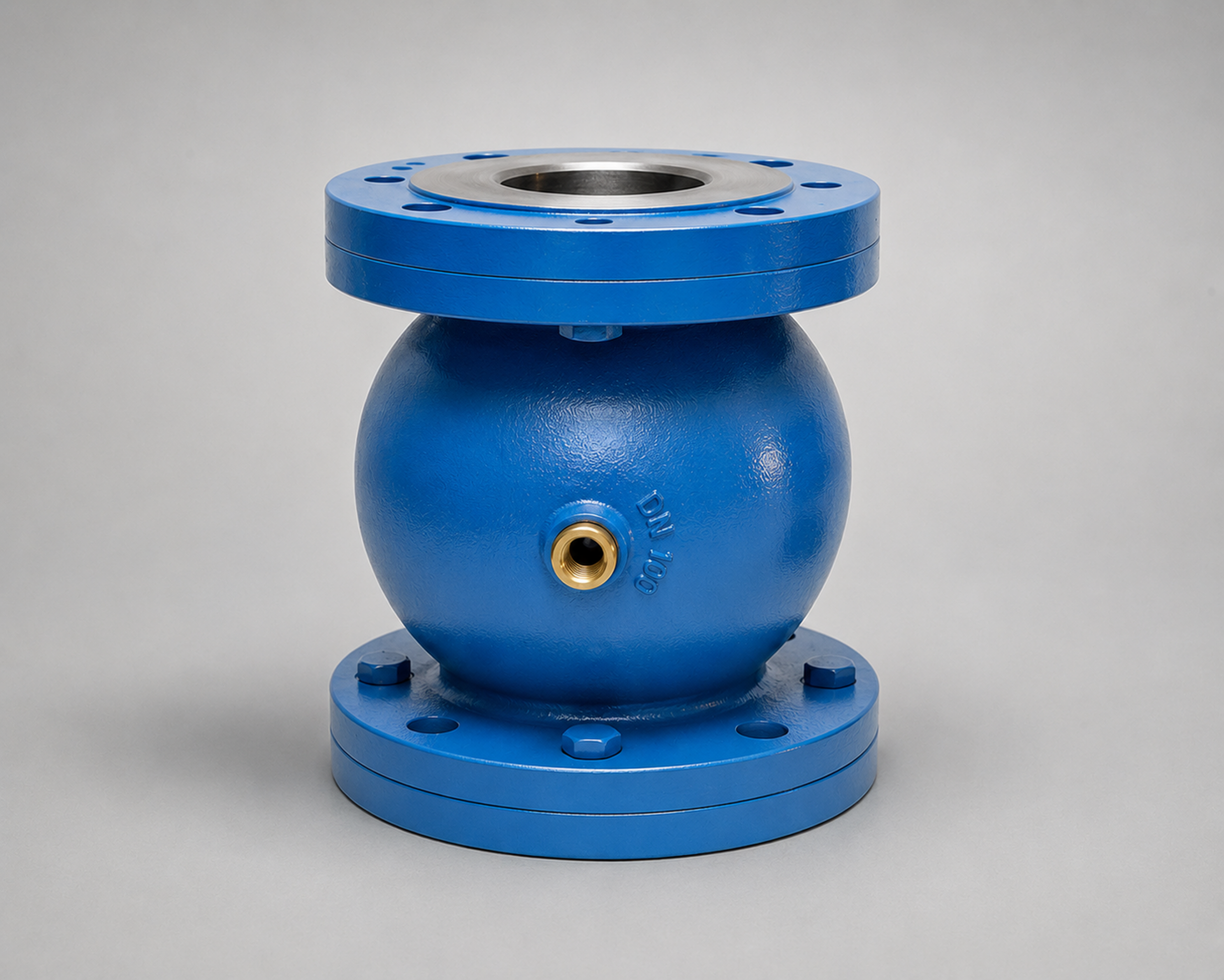 Blue Premaflex flanged pinch valve