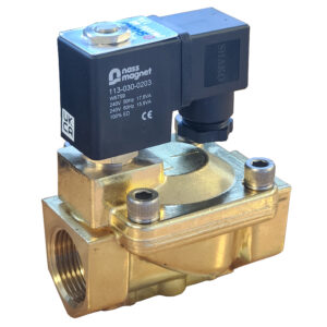 Brass PU225 normally closed solenoid valve